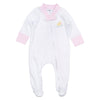 Little Waddlers Zip Footie - Pink - Magnolia BabyFootie