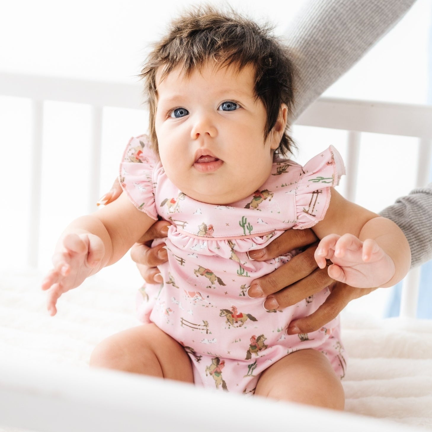 Little Wranglers Bubble - Dusty Rose - Magnolia BabyBubble