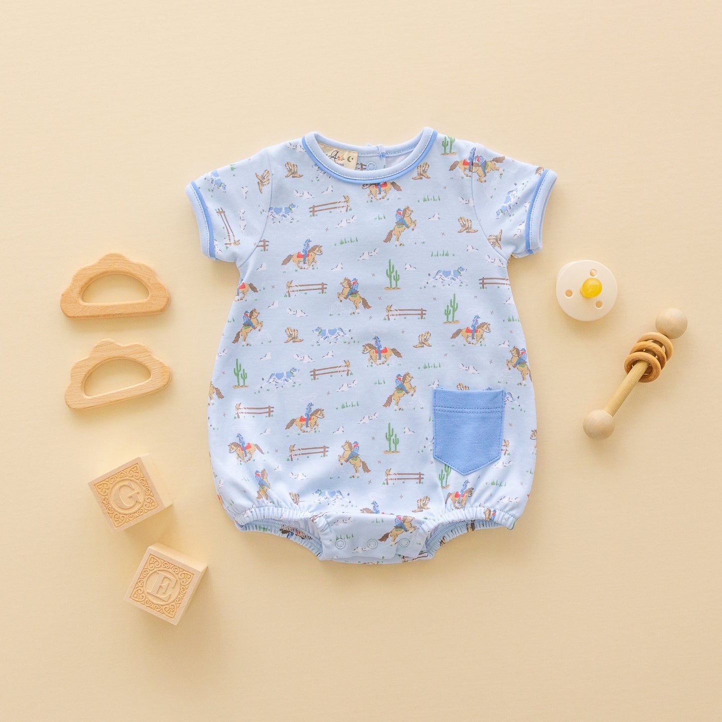 Little Wranglers Bubble - Sky - Magnolia BabyBubble