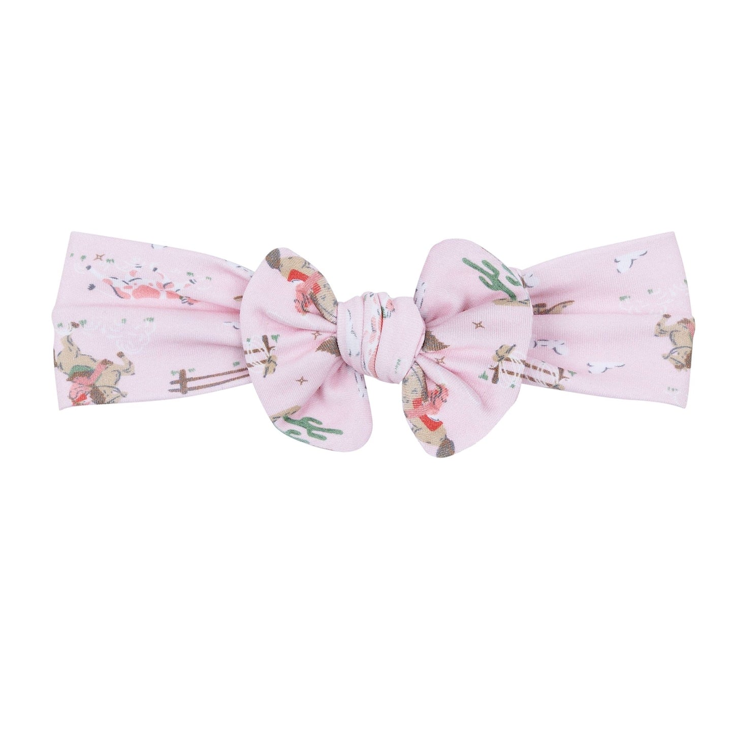 Little Wranglers Headband - Dusty Rose - Magnolia BabyHeadband