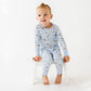 Little Wranglers Long Pajamas - Sky - Magnolia BabyLong Pajamas