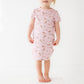 Little Wranglers Nightdress - Dusty Rose - Magnolia BabyNightdress