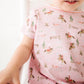 Little Wranglers Nightdress - Dusty Rose - Magnolia BabyNightdress