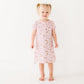Little Wranglers Nightdress - Dusty Rose - Magnolia BabyNightdress
