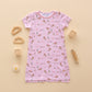 Little Wranglers Nightdress - Dusty Rose - Magnolia BabyNightdress