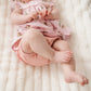Little Wranglers Ruffle Diaper Cover Set - Dusty Rose - Magnolia BabyDiaper Cover