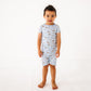 Little Wranglers Short Pajamas - Sky - Magnolia BabyShort Pajamas