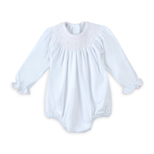  Lizzie's Classics Bishop Long Sleeve Bubble - Pink - Magnolia BabyBubble
