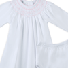 Lizzie's Classics Bishop Long Sleeve Dress - Pink - Magnolia BabyDress