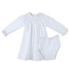Lizzie's Classics Bishop Long Sleeve Dress - Pink - Magnolia BabyDress