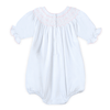 Lizzie's Classics Bishop Short Sleeve Bubble - Pink - Magnolia BabyBubble