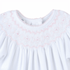 Lizzie's Classics Bishop Short Sleeve Bubble - Pink - Magnolia BabyBubble