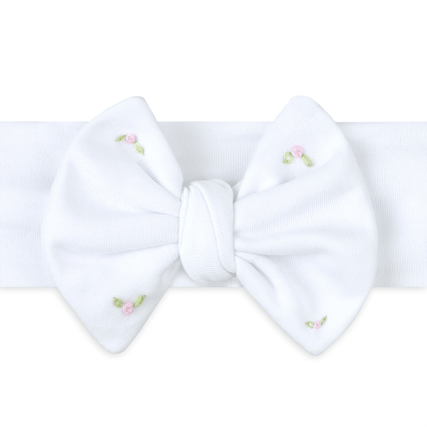 Lizzie's Classics Embroidered Headband - Pink - Magnolia BabyHeadband