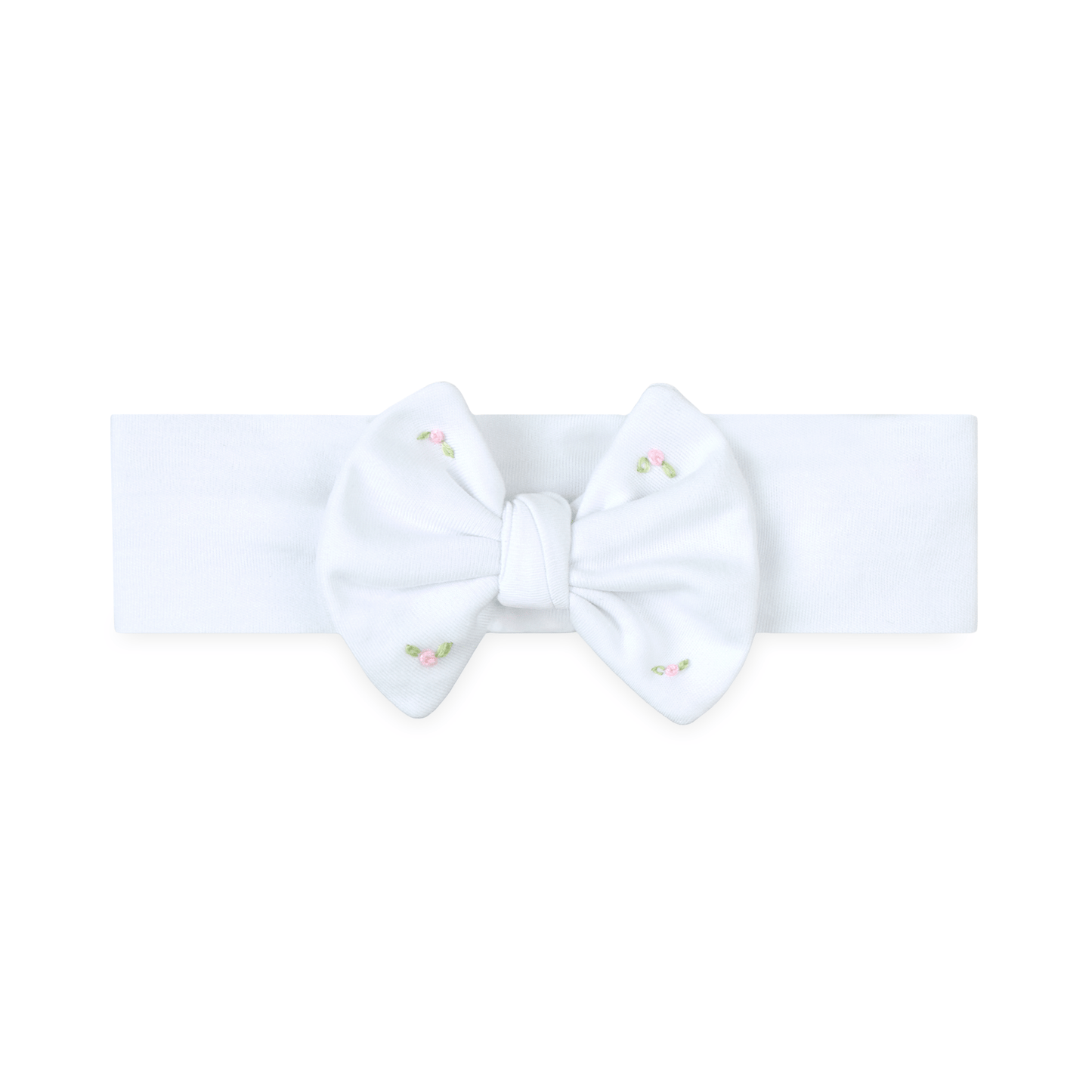 Lizzie's Classics Embroidered Headband - Pink - Magnolia BabyHeadband