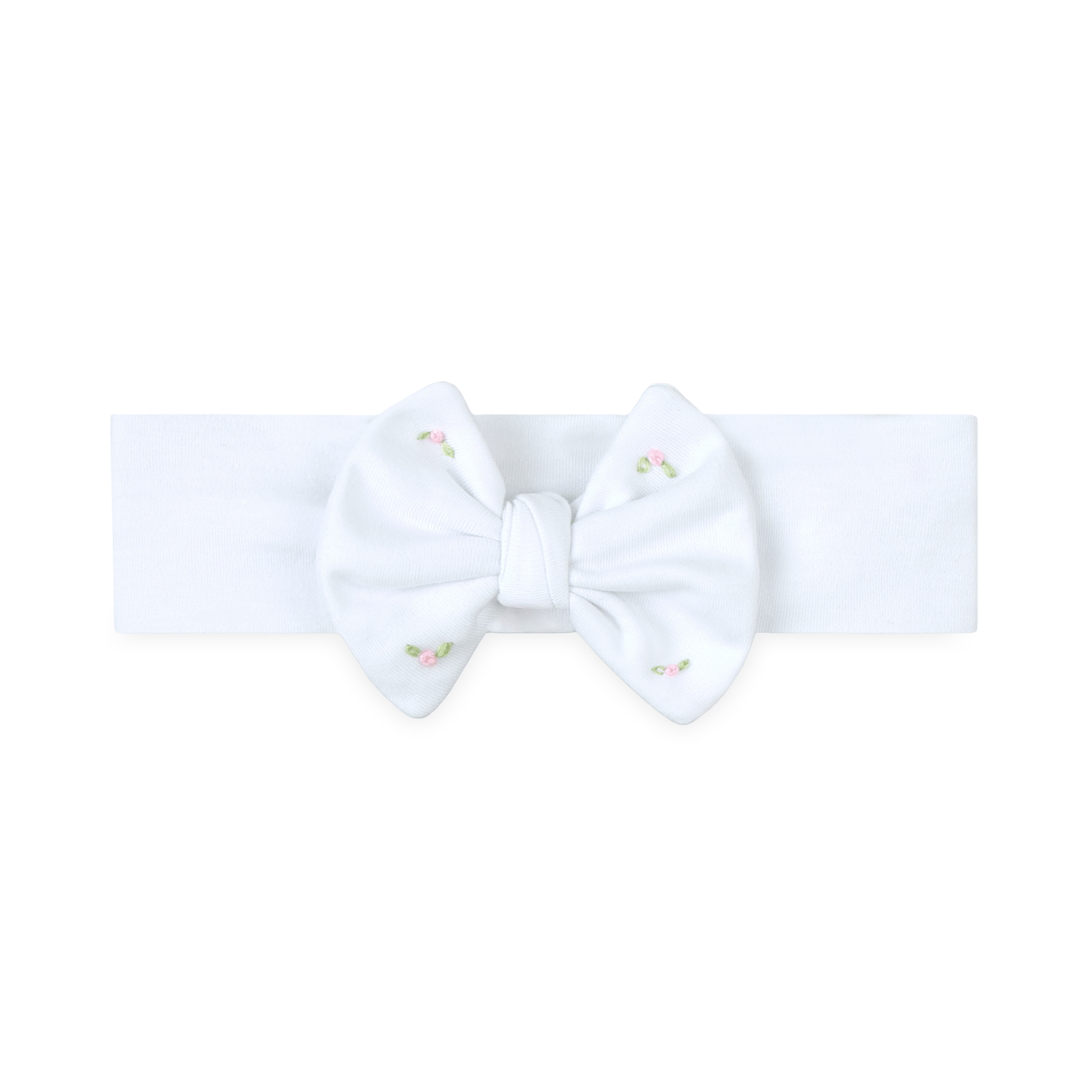 Lizzie's Classics Embroidered Headband - Pink - Magnolia BabyHeadband