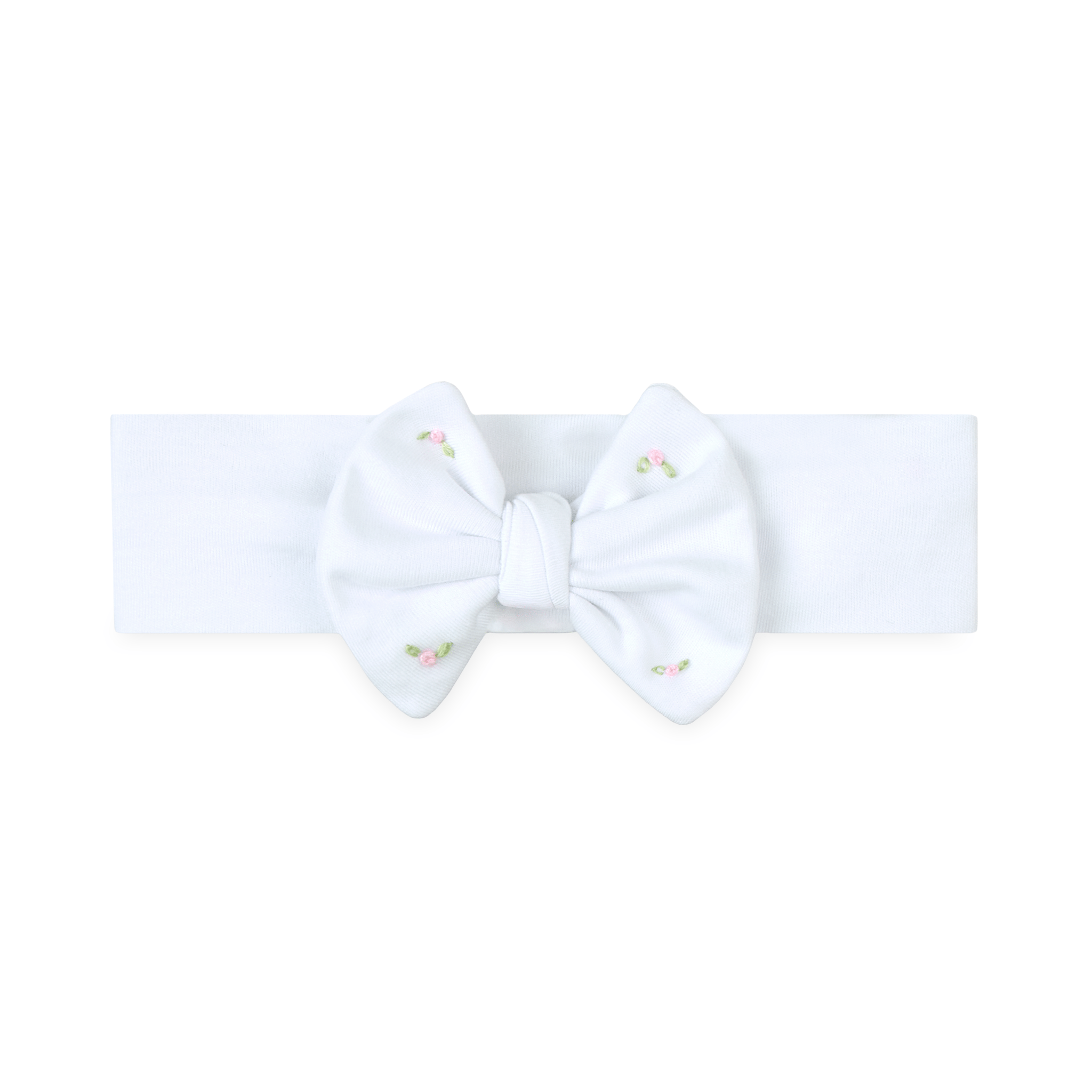 Lizzie's Classics Embroidered Headband - Pink - Magnolia BabyHeadband