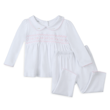  Lizzie's Classics Smocked 2pc Pant Set - Pink - Magnolia Baby2pc Pant Set