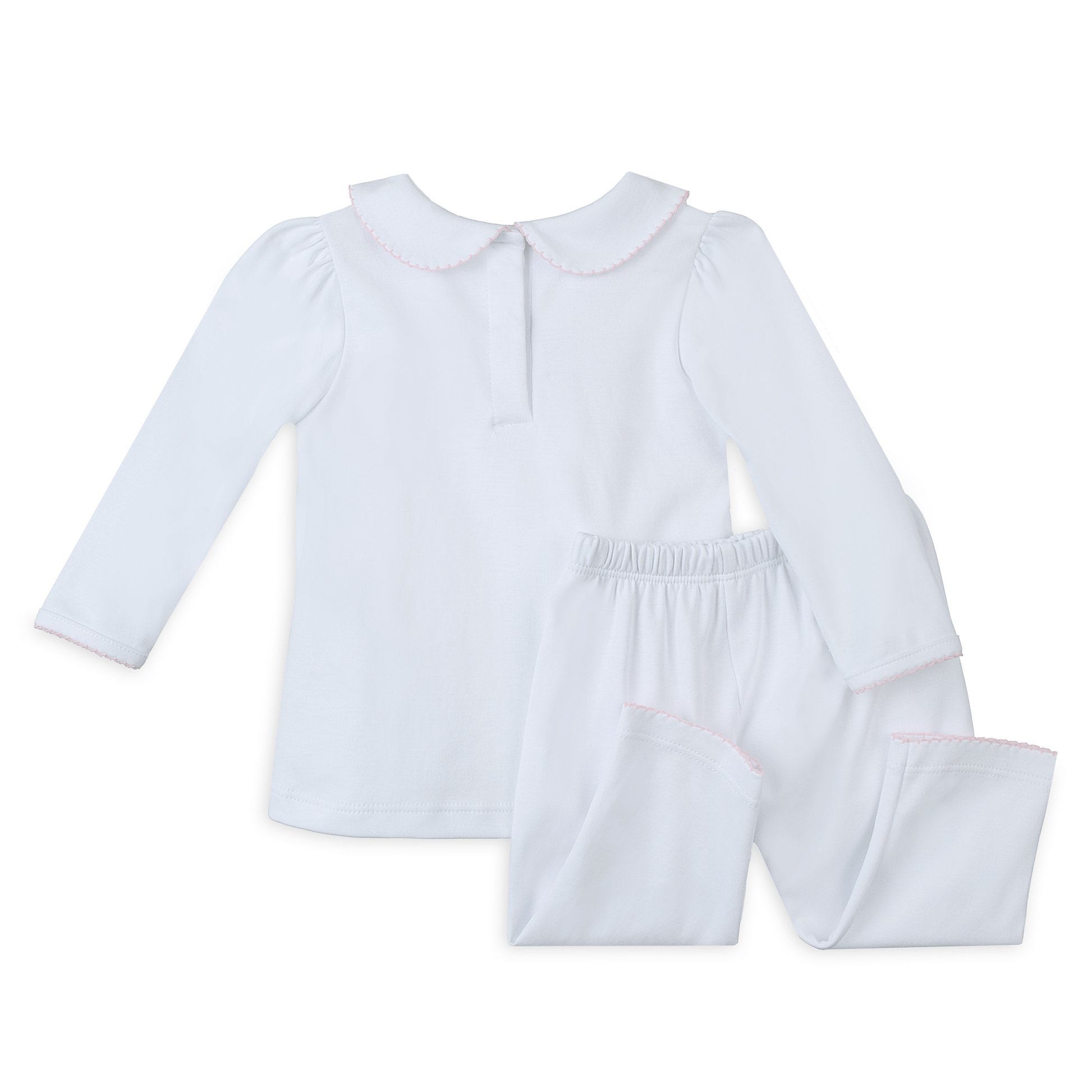 Lizzie's Classics Smocked 2pc Pant Set - Pink - Magnolia Baby2pc Pant Set