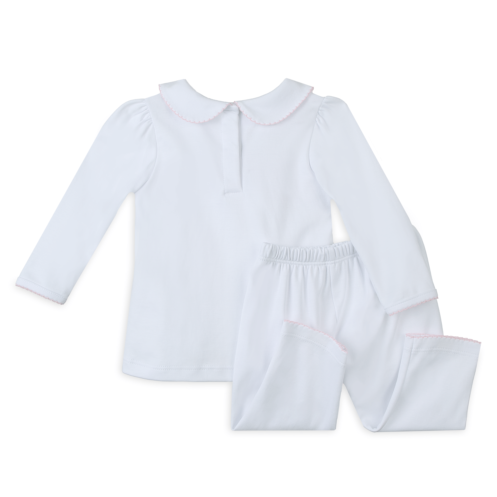 Lizzie's Classics Smocked 2pc Pant Set - Pink - Magnolia Baby2pc Pant Set