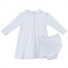 Lizzie's Classics Smocked Long Sleeve Dress - Pink - Magnolia BabyDress