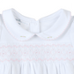 Lizzie's Classics Smocked Short Sleeve Bubble - Pink - Magnolia BabyBubble