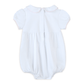 Lizzie's Classics Smocked Short Sleeve Bubble - Pink - Magnolia BabyBubble