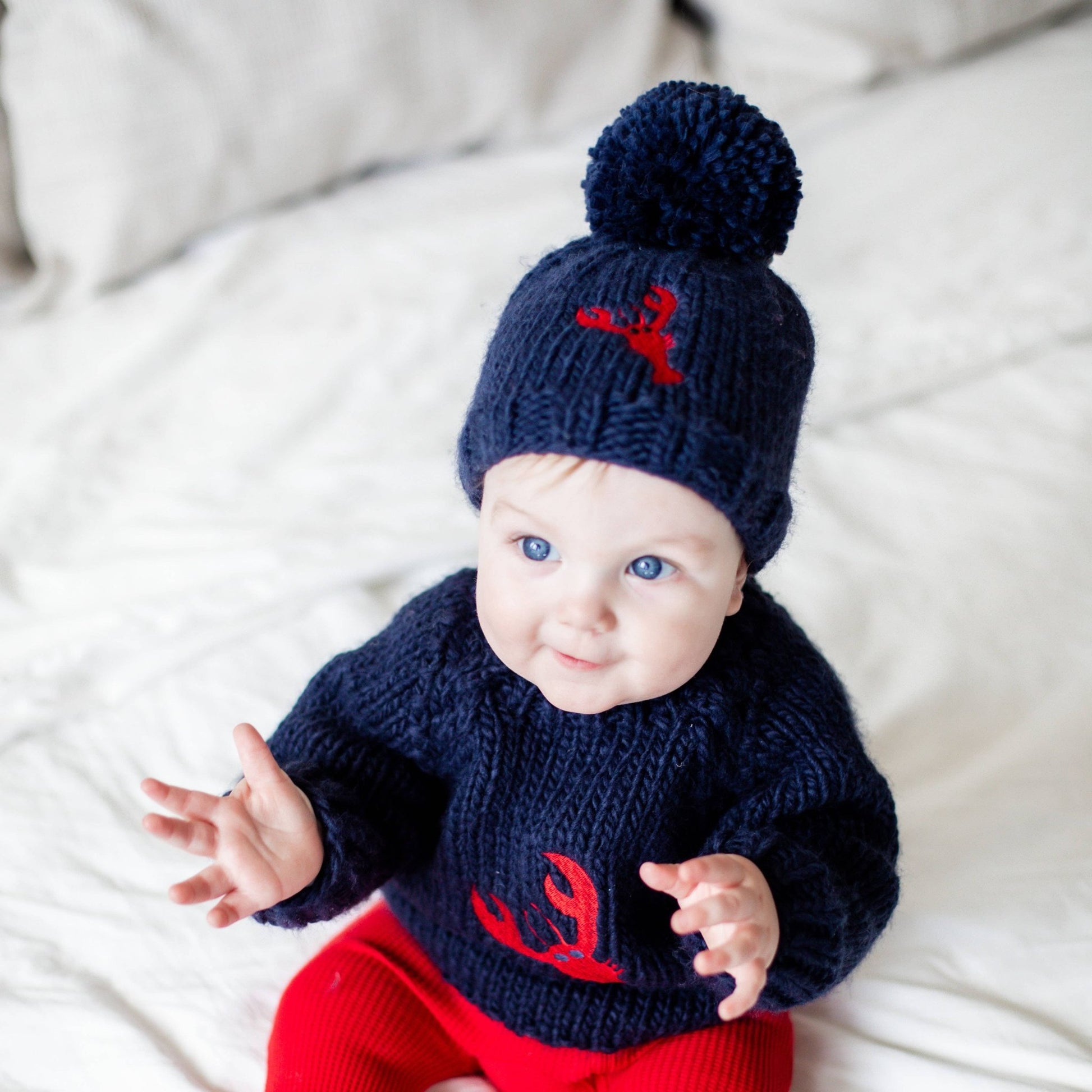 Lobster Sweater - Magnolia BabySweater