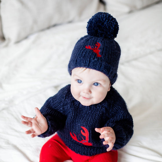 Lobster Sweater - Magnolia BabySweater