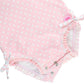 Long Sleeve One Piece Rash Guard Swimsuit - Pink Polka Dot - Magnolia BabySwimsuit