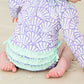 Long Sleeve Rash Guard Swimsuit UPF50 - Magical Mermaid - Magnolia BabySwimsuit