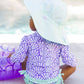 Long Sleeve Rash Guard Swimsuit UPF50 - Magical Mermaid - Magnolia BabySwimsuit
