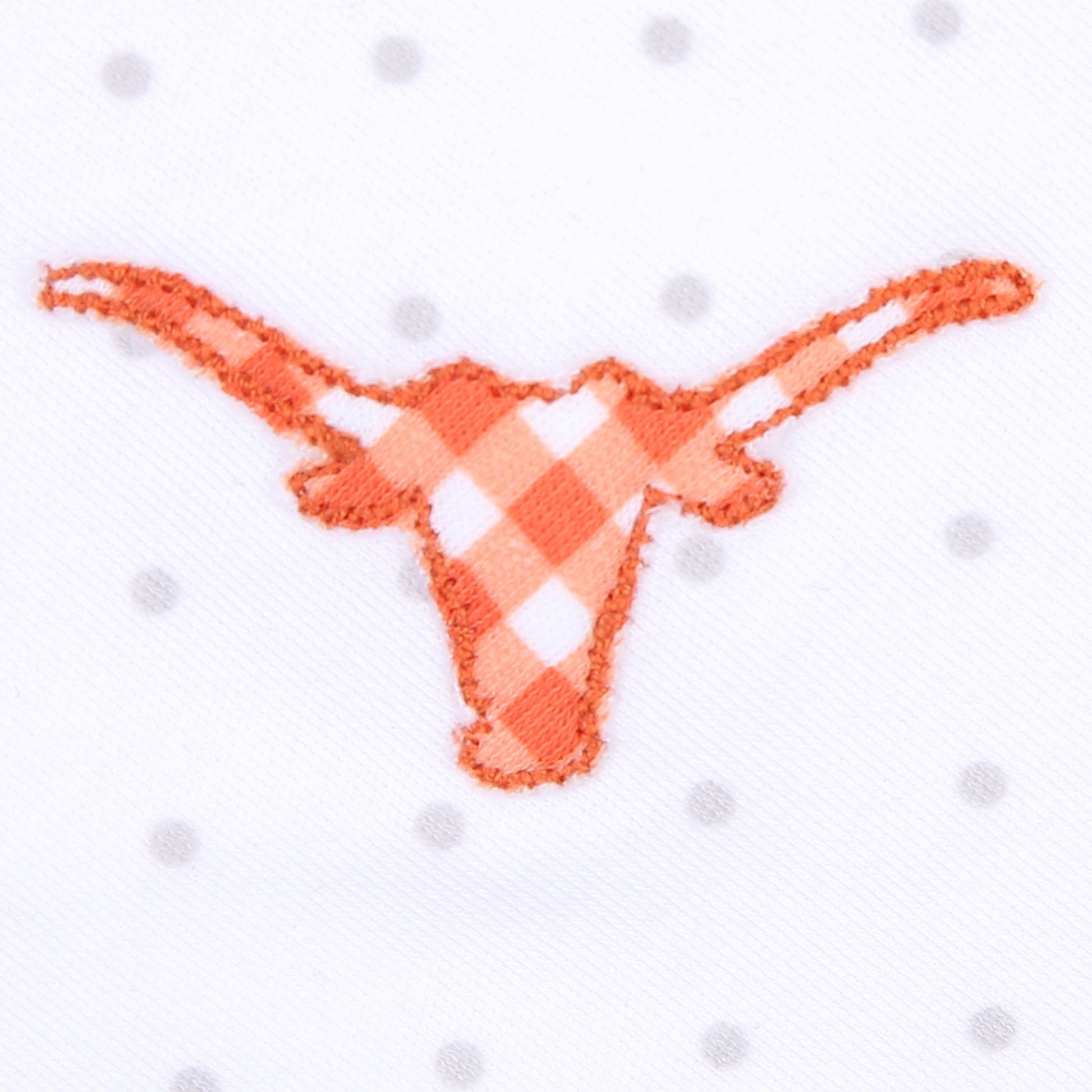 Longhorn Football Embroidered Flutters Playsuit - Magnolia BabyPlaysuit