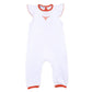 Longhorn Football Embroidered Flutters Playsuit - Magnolia BabyPlaysuit