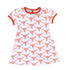 Longhorn Football Printed Short Sleeve Dress Set - Magnolia BabyDress