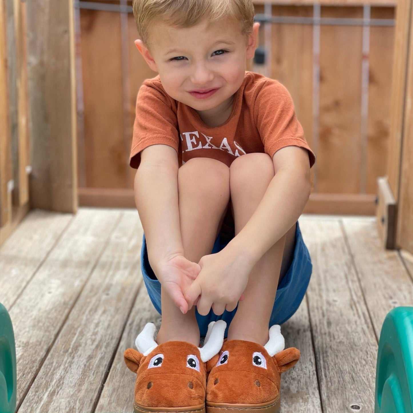 Longhorn Slippers - Magnolia BabySlippers