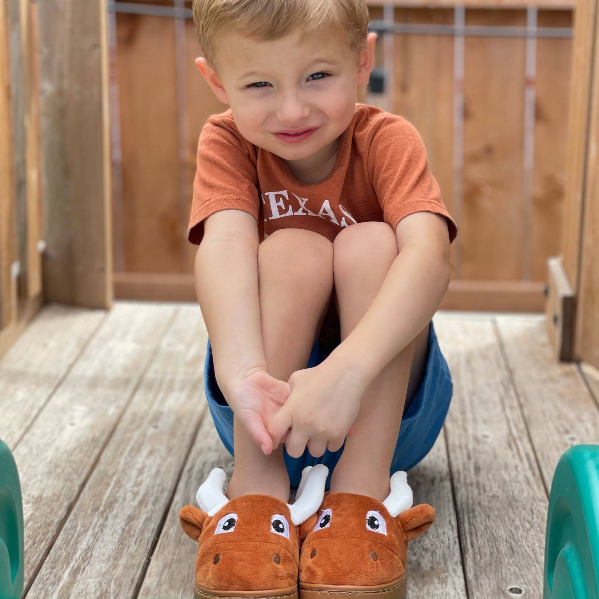 Longhorn Slippers - Magnolia BabySlippers