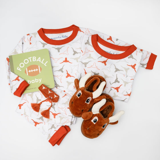 Longhorn Slippers - Magnolia BabySlippers