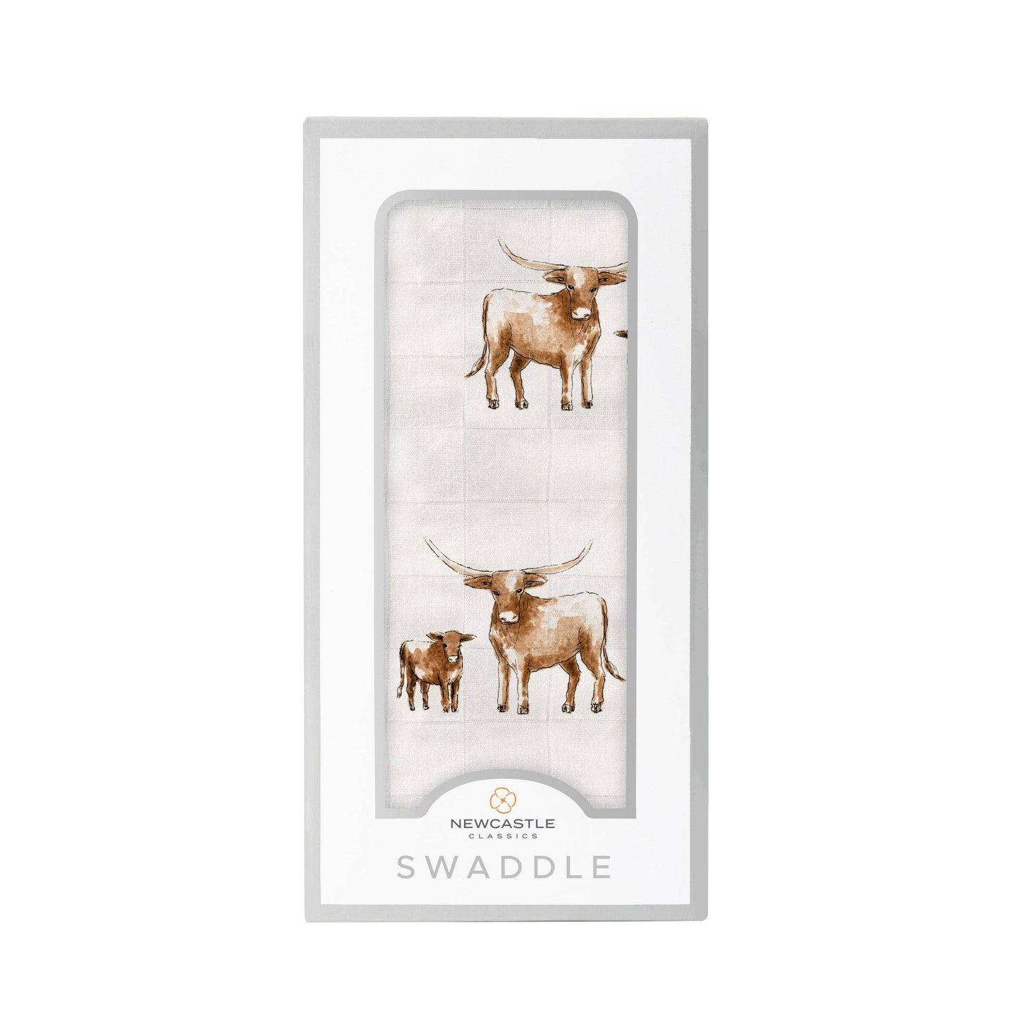 Newcastle Classics_Longhorn Swaddle Blanket_4
