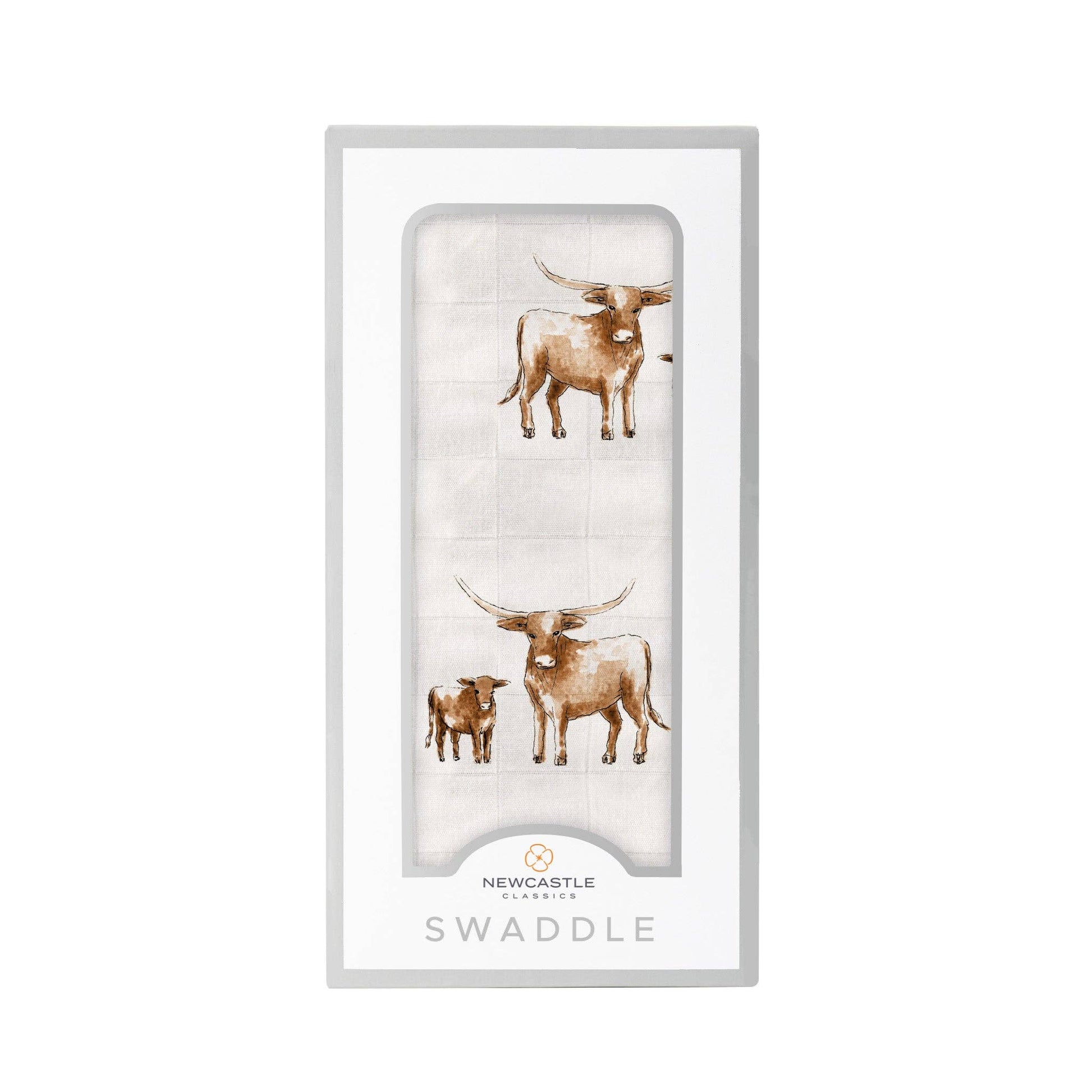 Newcastle Classics_Longhorn Swaddle Blanket_4
