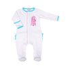 Love Gumballs Ruffle Footie - Magnolia BabyFootie