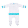 Love Gumballs Ruffle Lap Footie - Magnolia BabyFootie