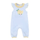 Lovely Lemons Applique Ruffle Flutters Playsuit - Magnolia BabyPlaysuit