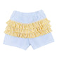 Lovely Lemons Applique Ruffle Flutters Short Set - Magnolia BabyShort Set