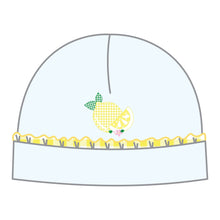  Lovely Lemons Applique Ruffle Hat - Magnolia BabyHat