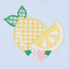 Lovely Lemons Applique Ruffle Zip Footie - Magnolia BabyFootie