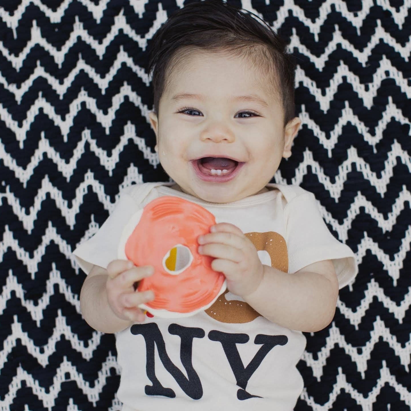 Lox Bagel Teether - Magnolia BabyTeether