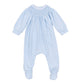 Luca's Classics Bishop Footie - Light Blue - Magnolia BabyFootie