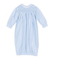 Luca's Classics Bishop Gown - Light Blue - Magnolia BabyGown