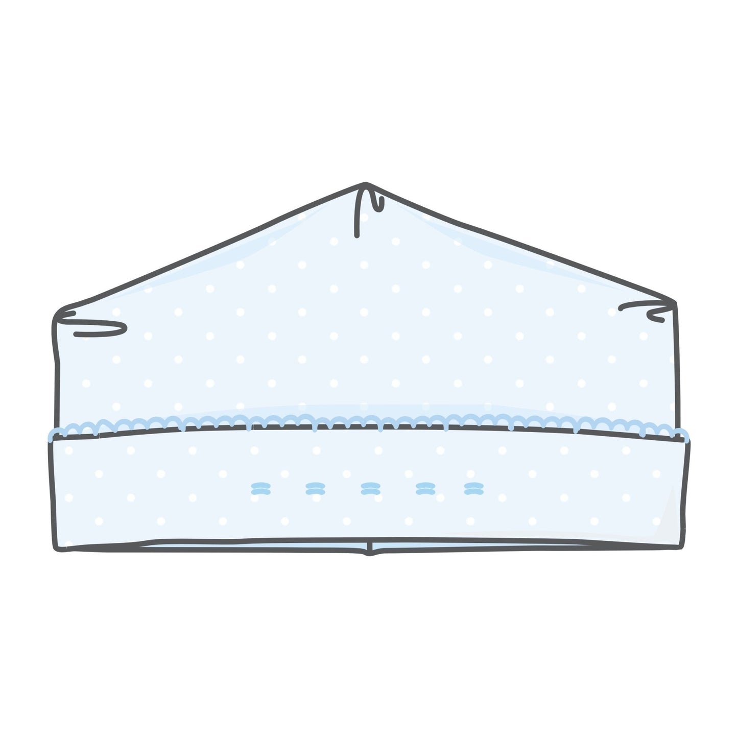 Luca's Classics Embroidered Hat - Light Blue - Magnolia BabyHat