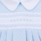Luca's Classics Smocked Long Sleeve Bubble - Light Blue - Magnolia BabyBubble